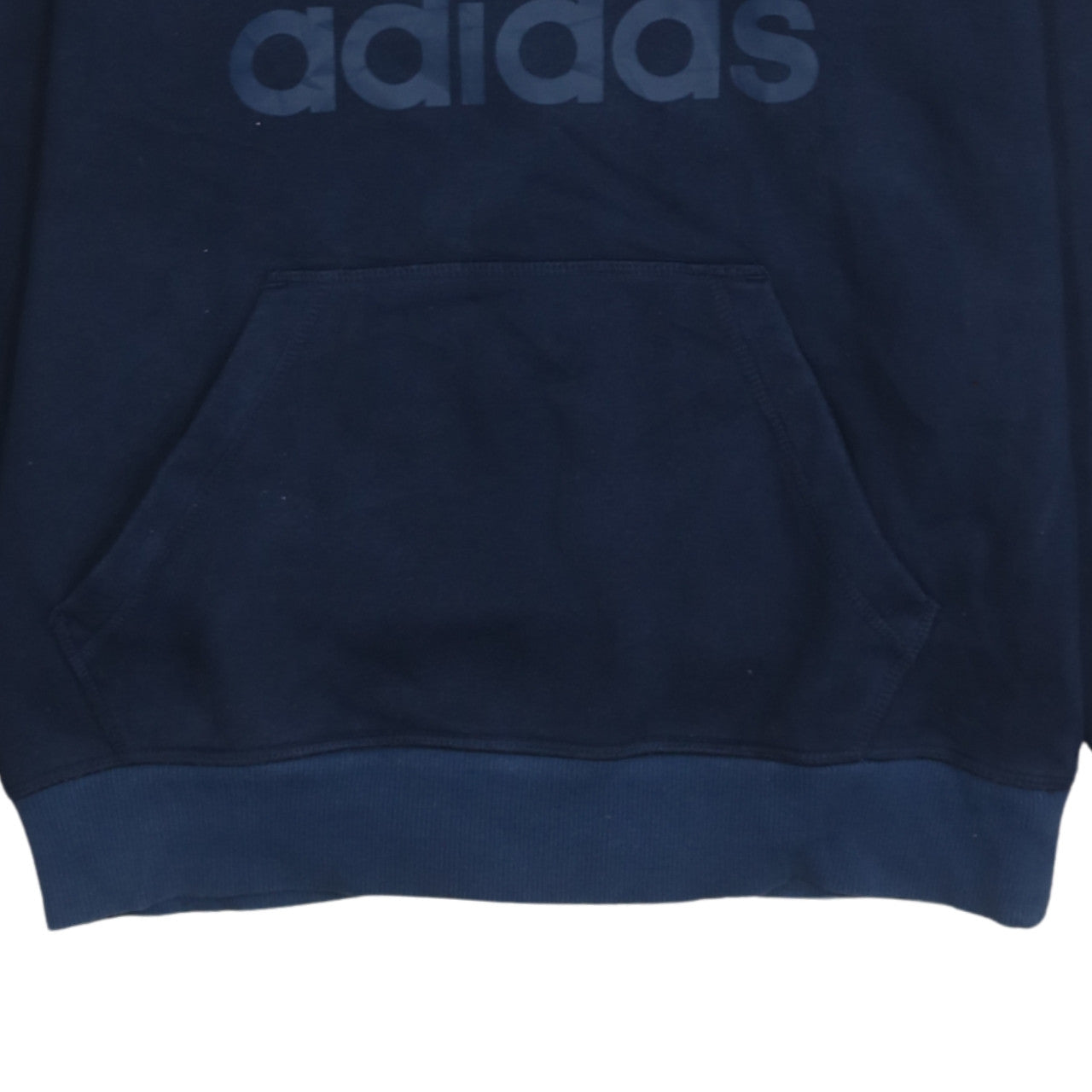 Mens UK Size S adidas Blue Pullover Hoodie
