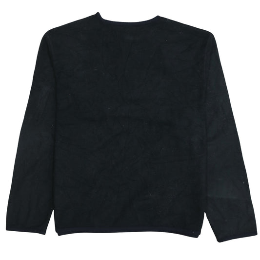 Mens UK Size M Polo Sport Ralph Lauren Black Pullover Sweatshirt