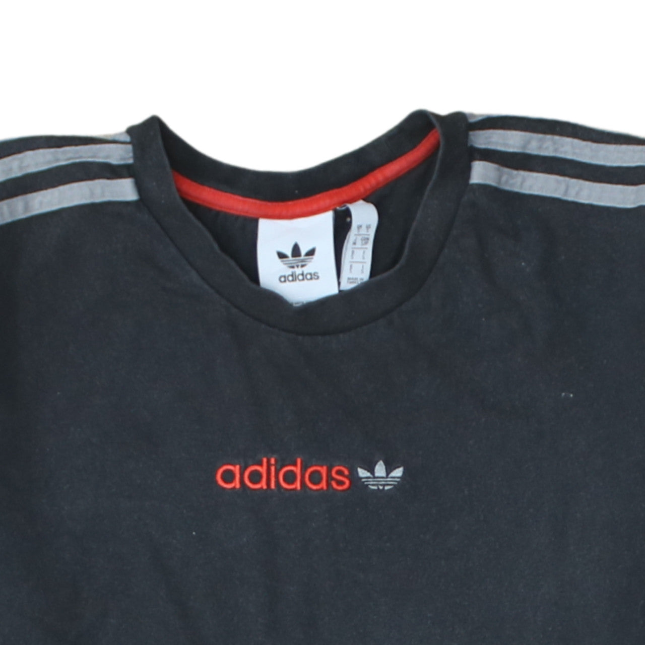 Mens UK Size S adidas Black T-Shirt