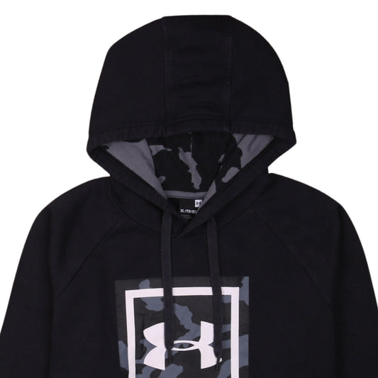 Mens UK Size XL Under armour Black Pullover Hoodie