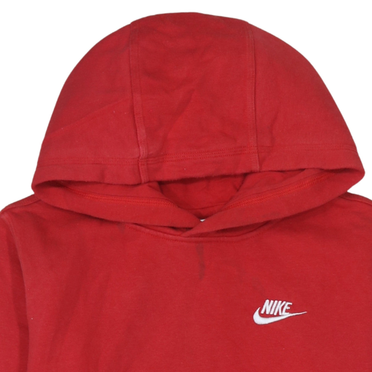 Womens UK Size XL Nike Red Pullover Hoodie