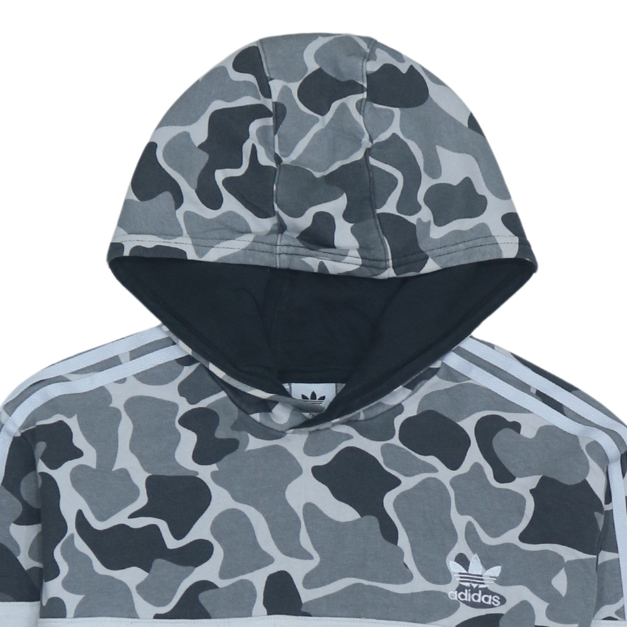 Boys UK Size 15-16 Years adidas Black Pullover Hoodie