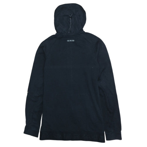 Mens UK Size S Nike Black Full Zip Hoodie