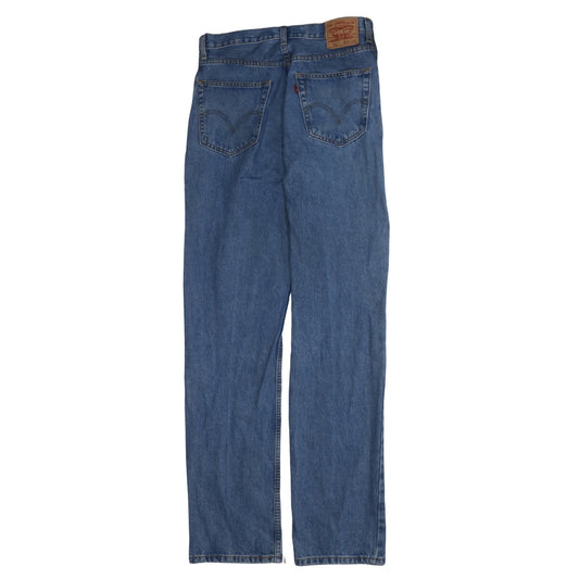 Levi's Men's Blue 550 Relaxed Fit Denim Straight Jeans W34 L32