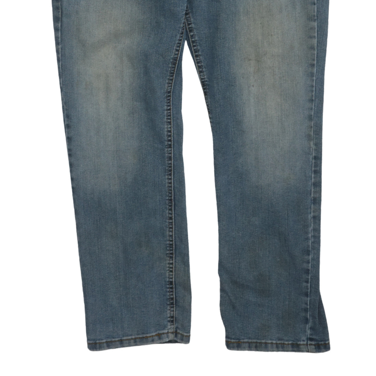 Mens UK Size 34 Levi's Regular Fit Straight Blue Jeans