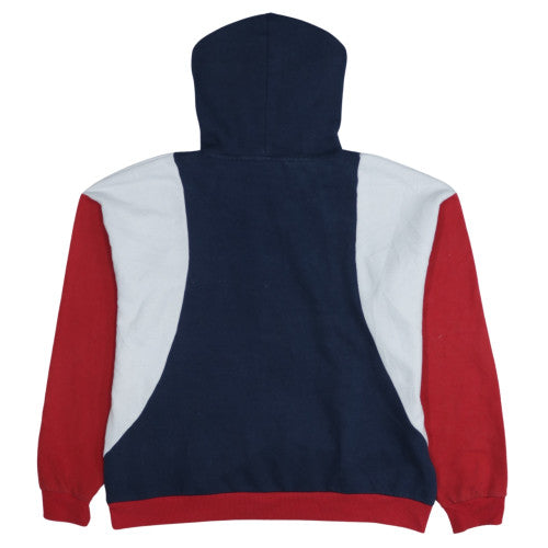 Mens UK Size M FILA Blue Pullover Hoodie