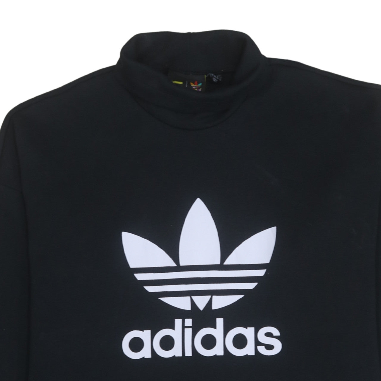 Womens UK Size L adidas Black Tunic Sweatshirt