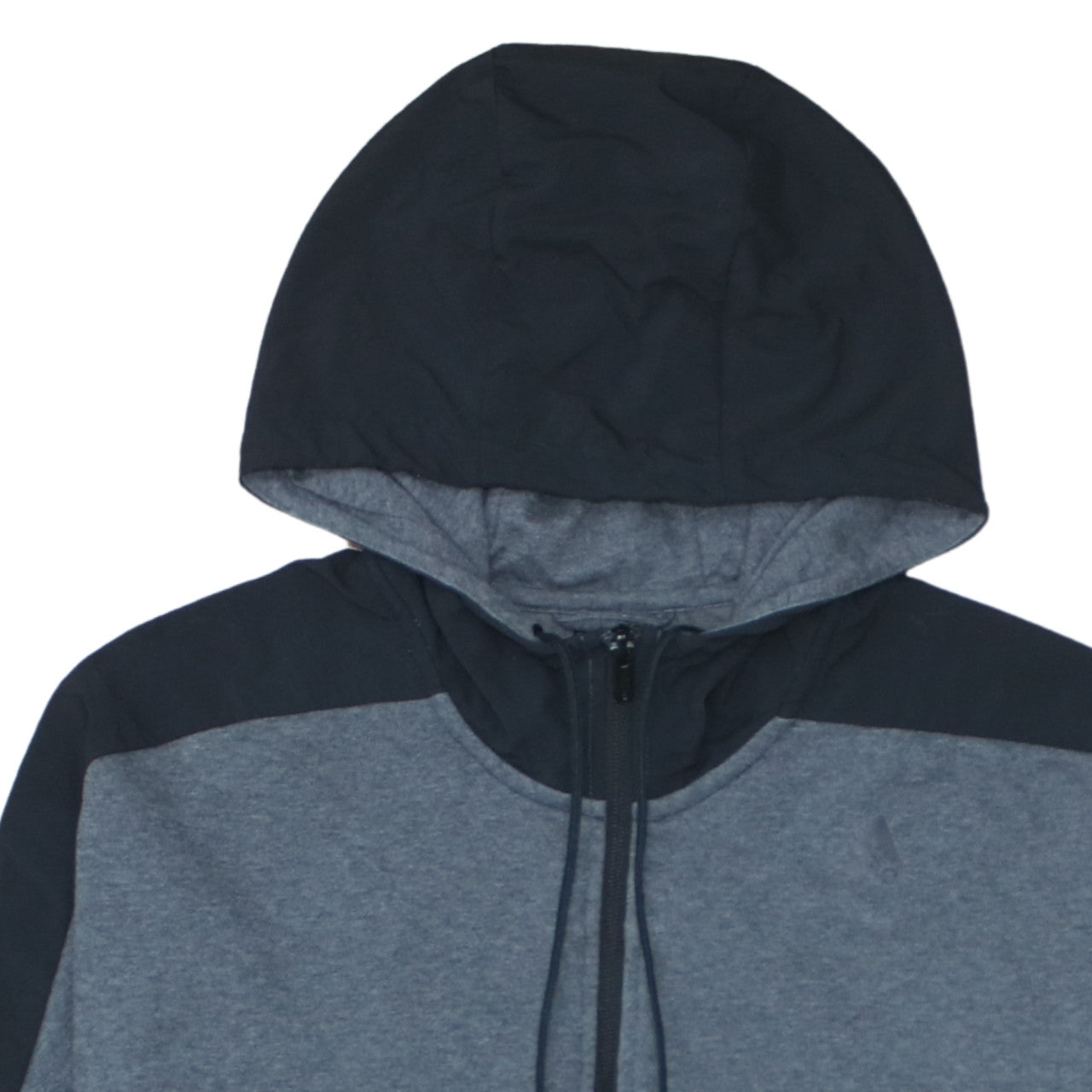 Mens UK Size L adidas Grey Full Zip Hoodie