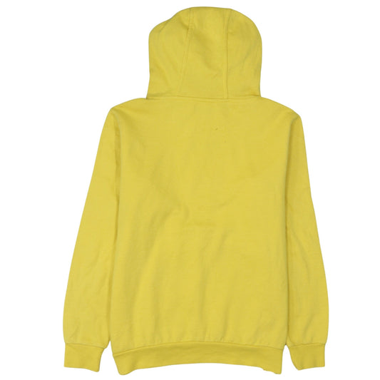 Mens UK Size S Kappa Yellow Pullover Hoodie