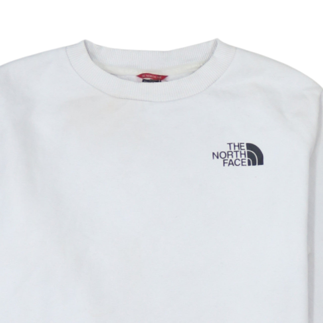 Womens UK Size S The North Face White Pullover Sweatshirt