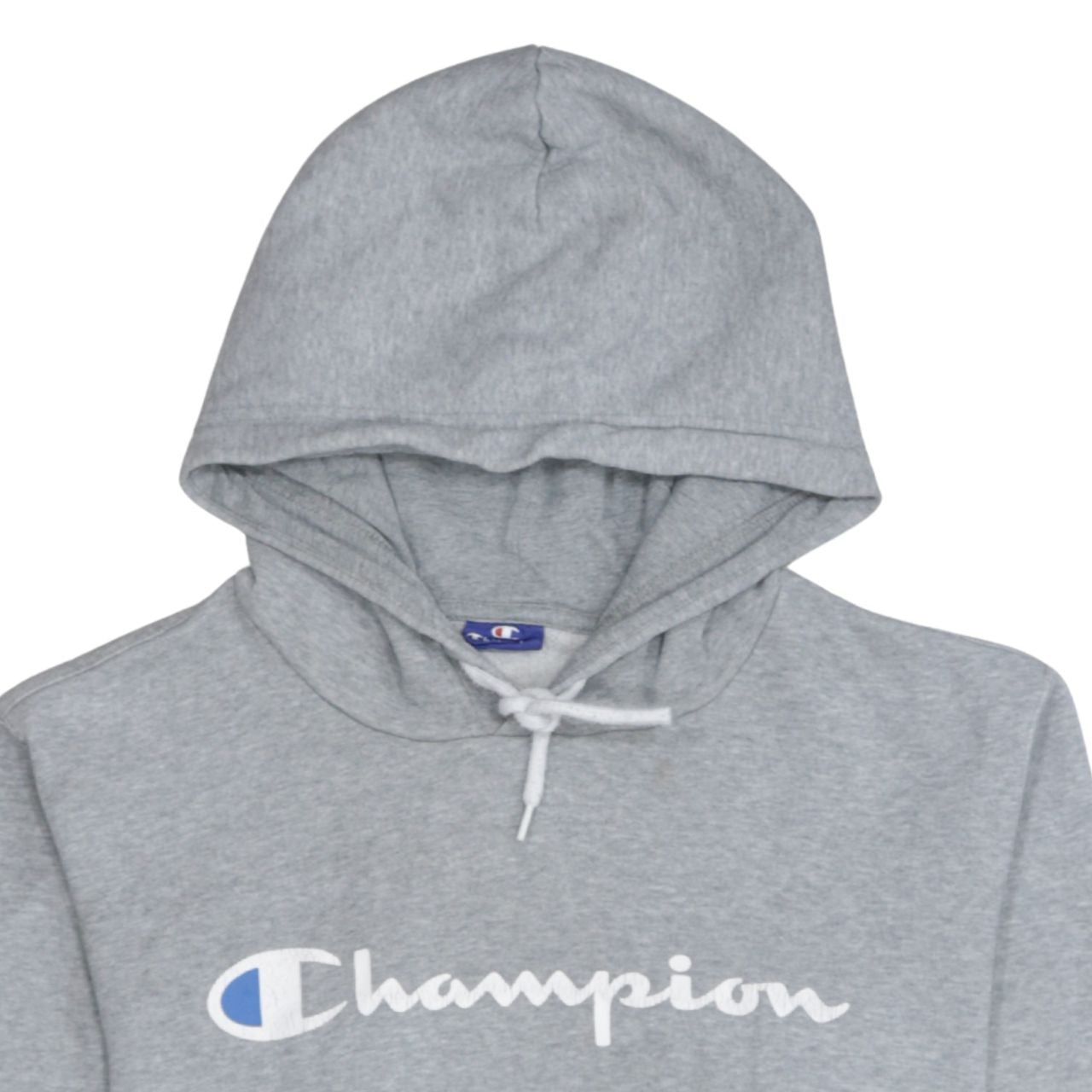 Mens UK Size M Champion Grey Pullover Hoodie