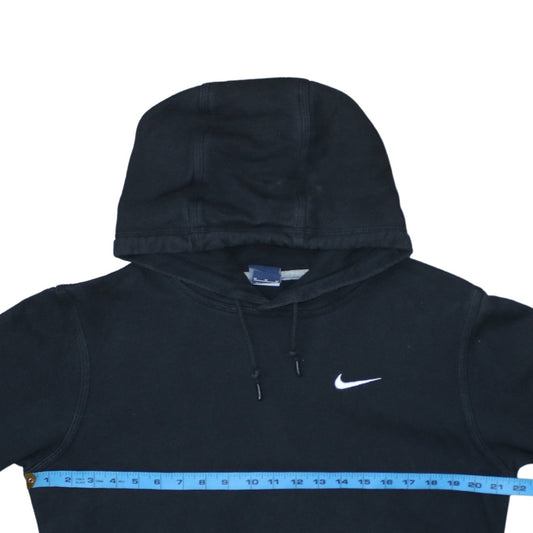 Mens UK Size M Nike Black Pullover Hoodie
