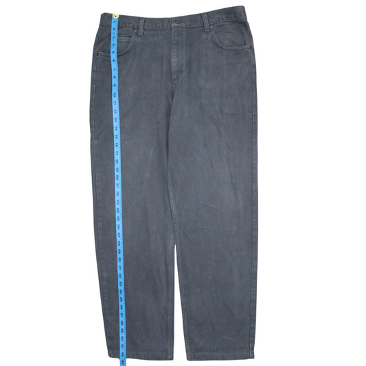 Mens UK Size 38-32 Lee Regular Fit Straight Jeans