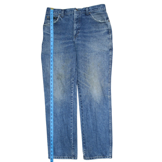 Mens UK Size L Wrangler Regular Fit Straight Jeans
