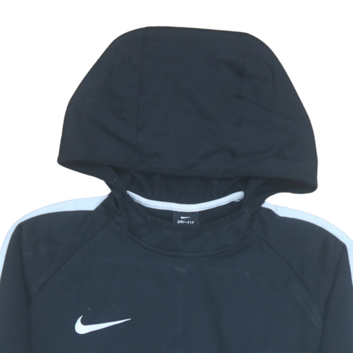 Mens UK Size M Nike Black Pullover Hoodie