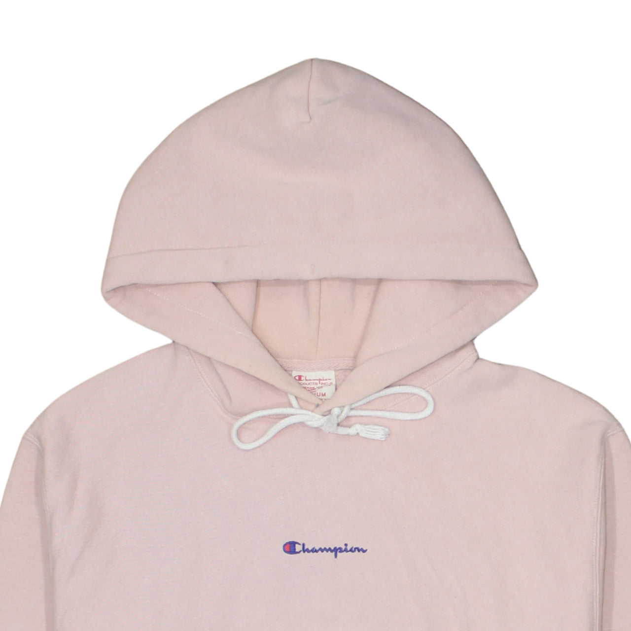 Mens UK Size M Champion Pink Pullover Hoodie