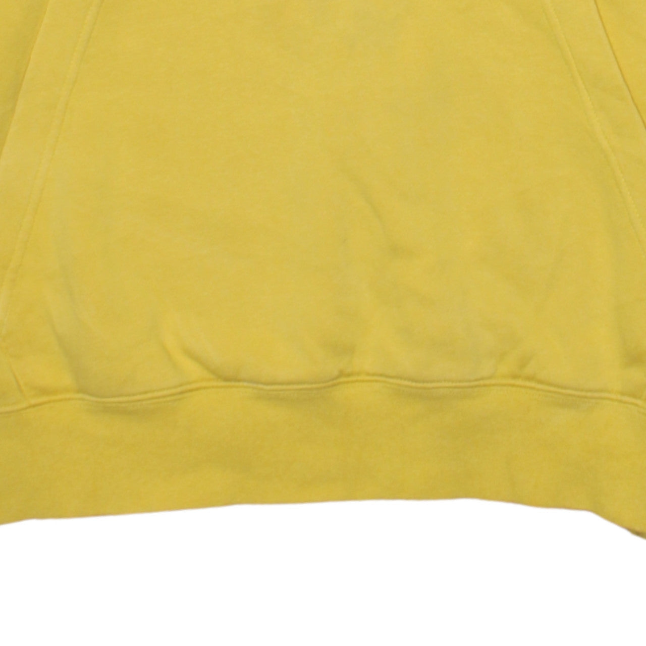 Mens UK Size L Nike Yellow Pullover Hoodie