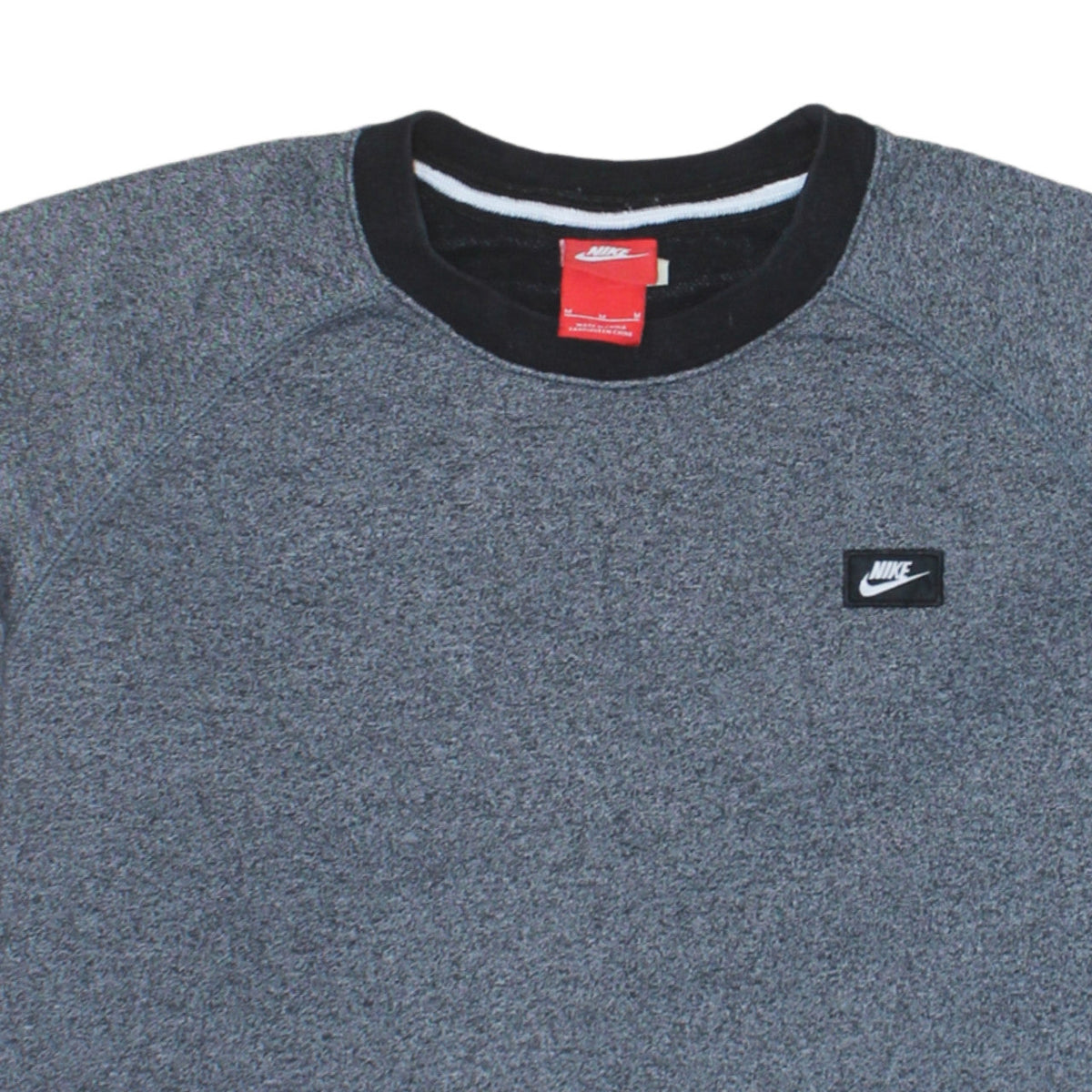 Mens UK Size M Nike Grey Pullover Sweatshirt