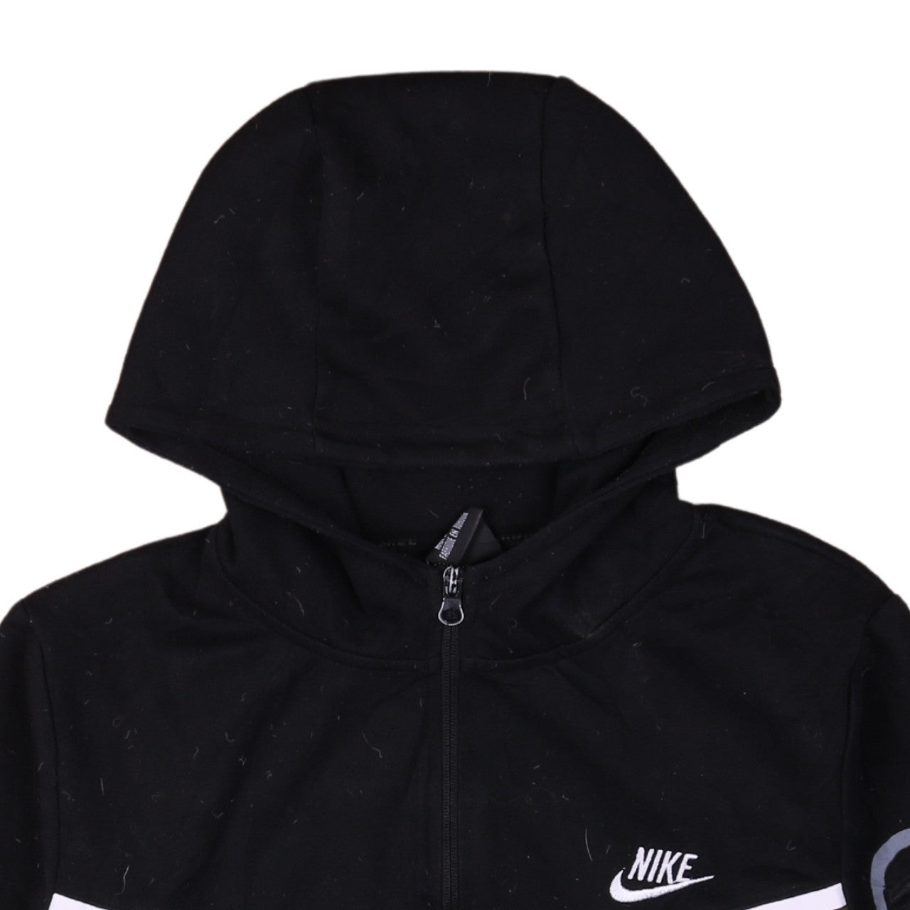 Mens UK Size S Nike Black Full Zip Hoodie