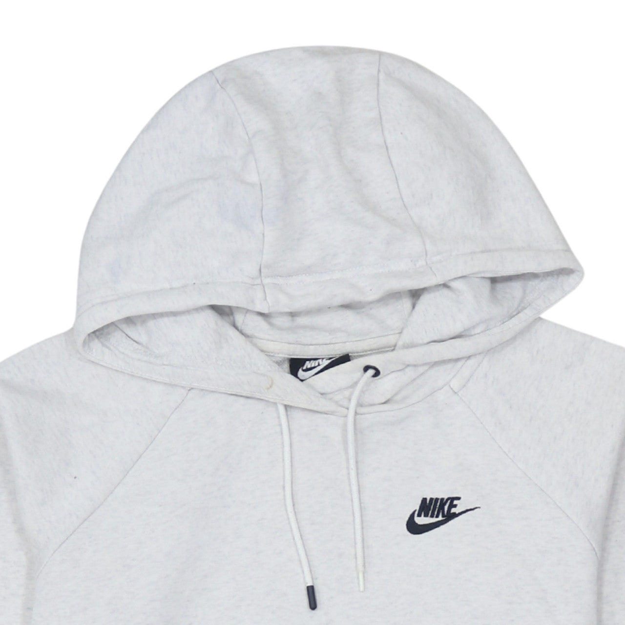 Womens UK Size S Nike Grey Pullover Hoodie