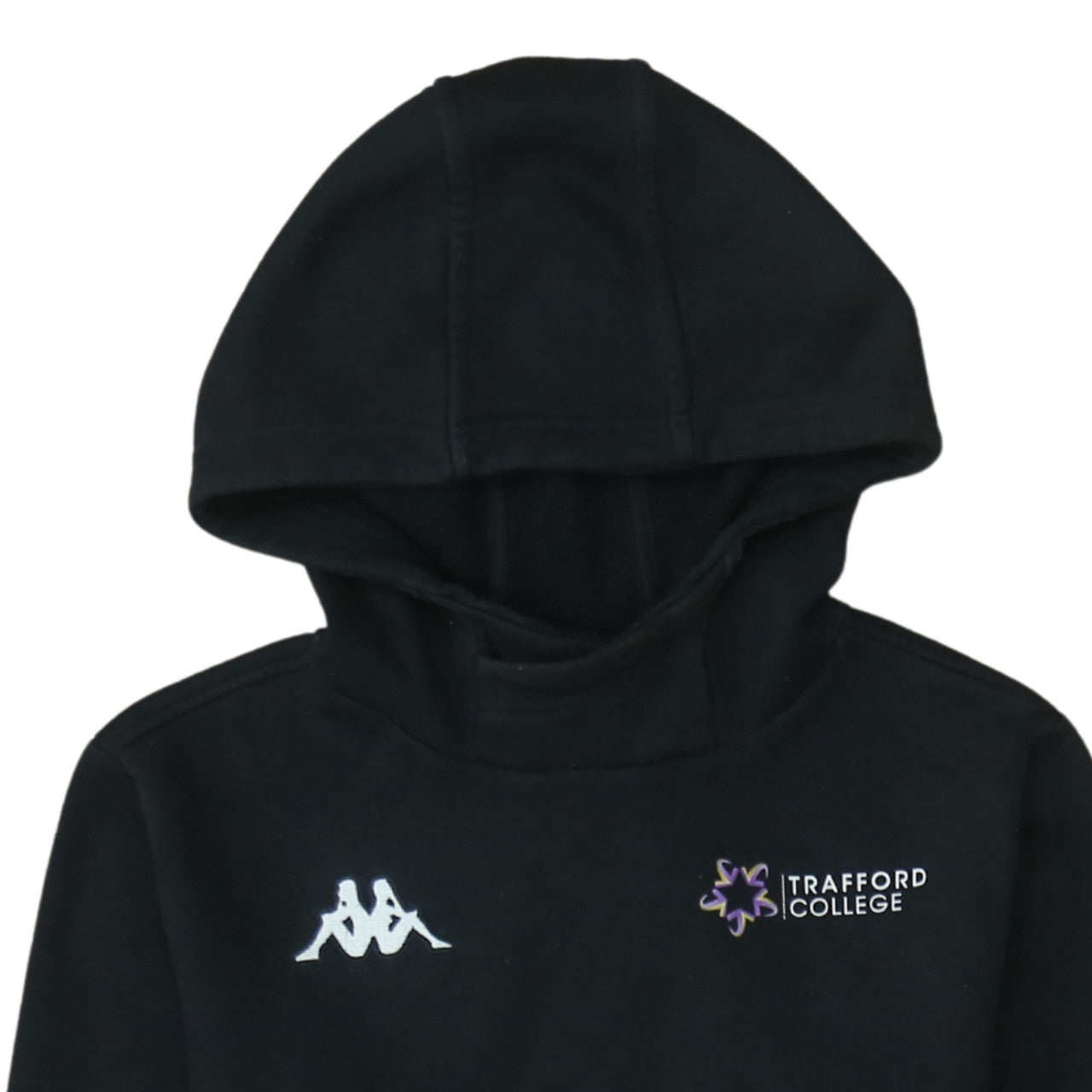 Mens UK Size S Kappa Black Pullover Hoodie