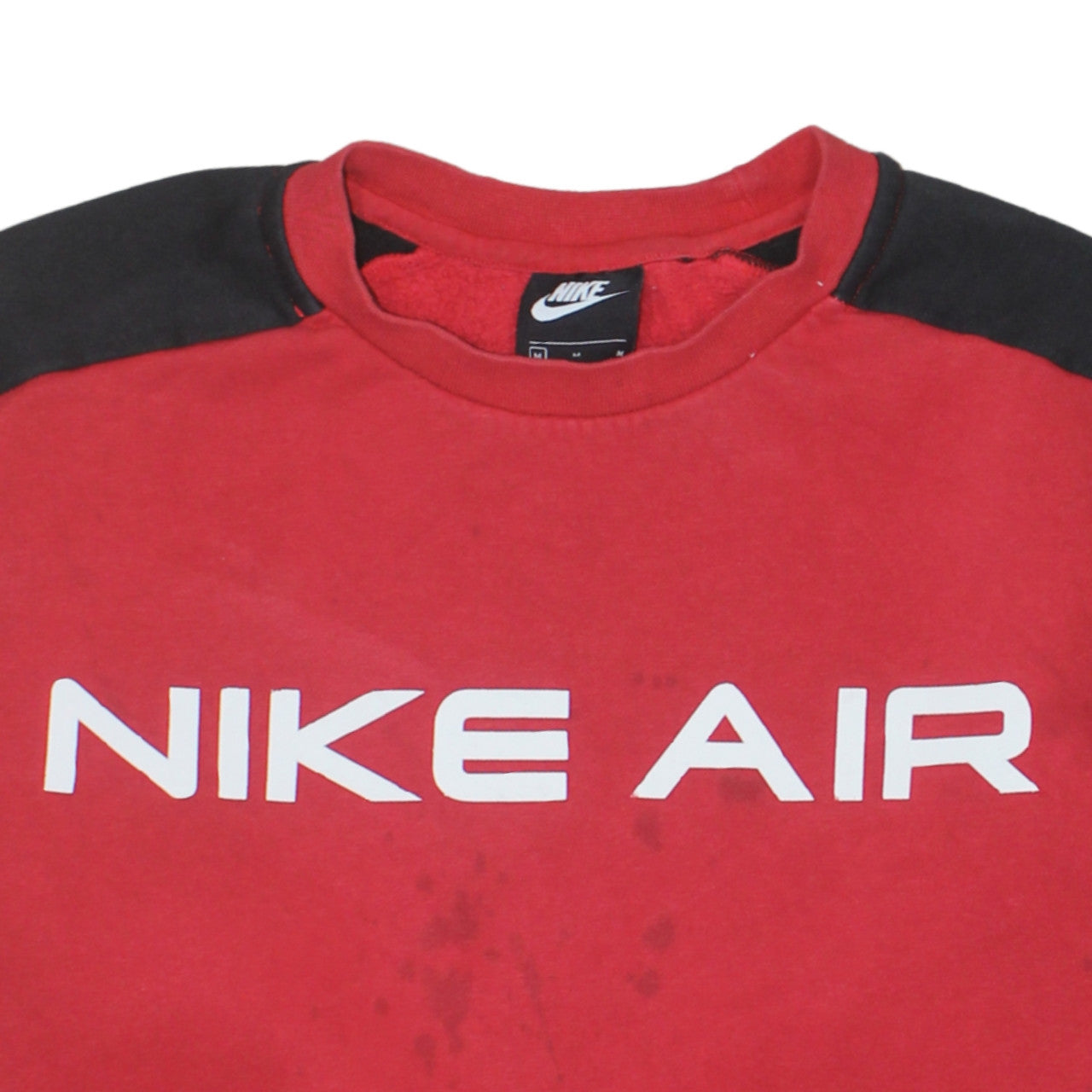 Mens UK Size M Nike Red Pullover Sweatshirt