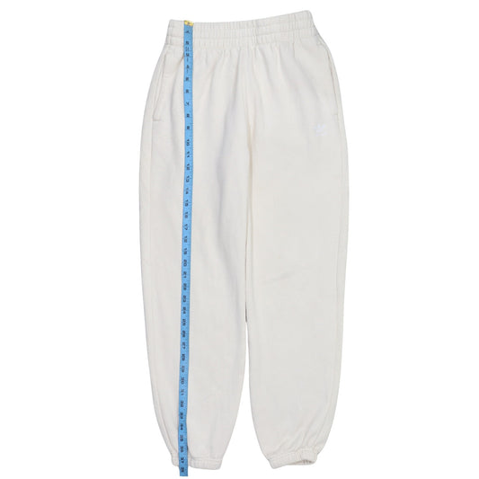 Womens UK Size 10 adidas Regular Fit Sweatpants White Trousers