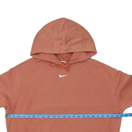 Mens UK Size S Nike Brown Pullover Hoodie