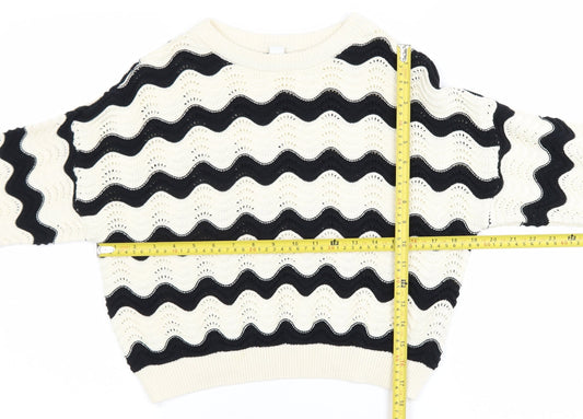 Girls UK Size 12-13 Years Primark Black Pullover Jumper