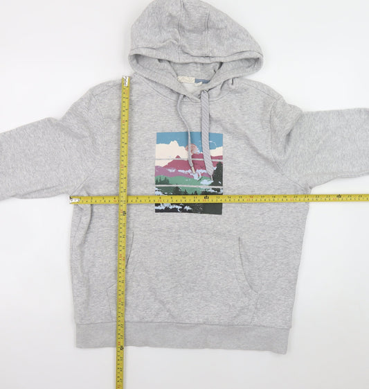 Womens UK Size 12 Mountain Warehouse Grey Pullover Hoodie