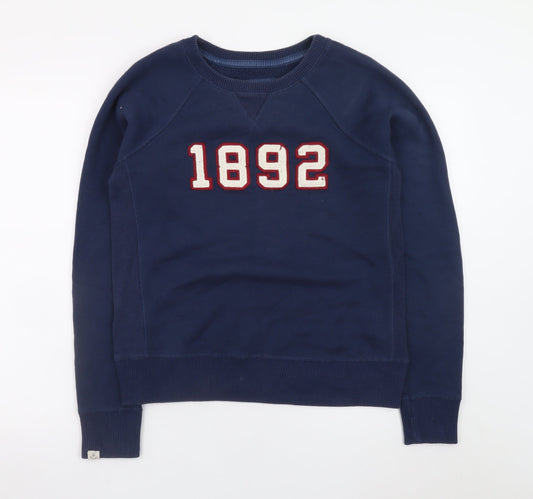 Womens UK Size M Abercrombie & Fitch Blue Pullover Sweatshirt