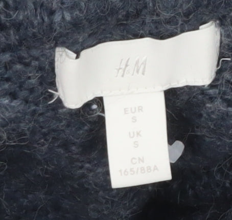 Womens UK Size S H&M Grey Pullover Jumper