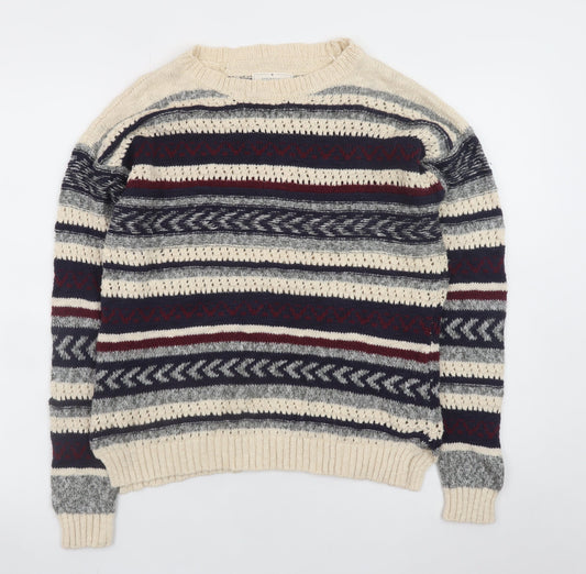 Womens UK Size 12 Springfield Multicoloured Pullover Jumper