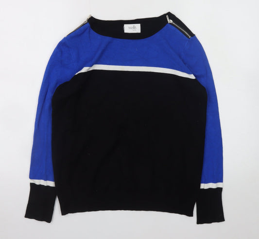 Womens UK Size 14 Wallis Blue Pullover Jumper