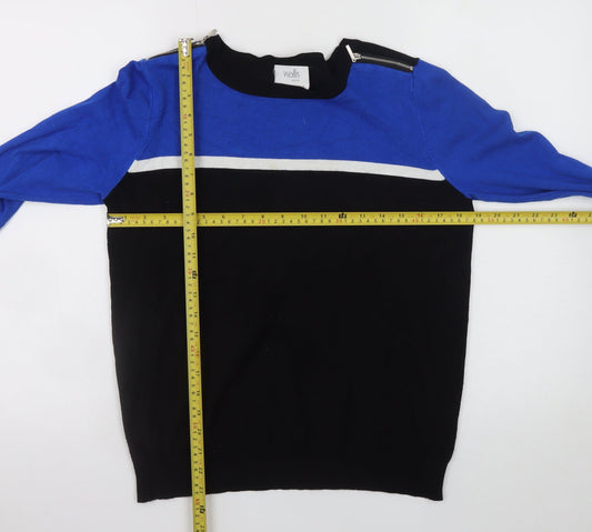 Womens UK Size 14 Wallis Blue Pullover Jumper