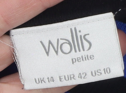 Womens UK Size 14 Wallis Blue Pullover Jumper