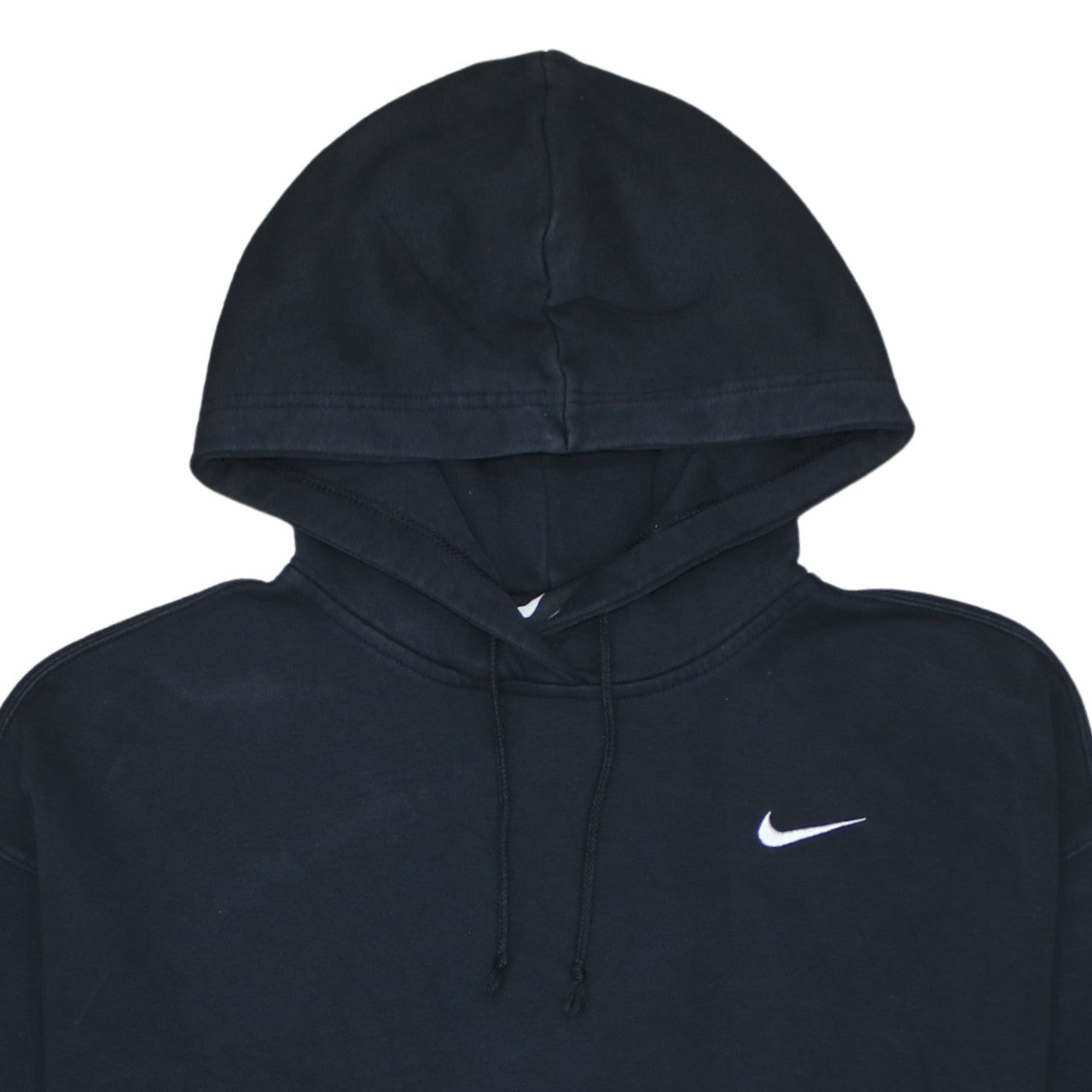 Womens UK Size L Nike Black Pullover Hoodie