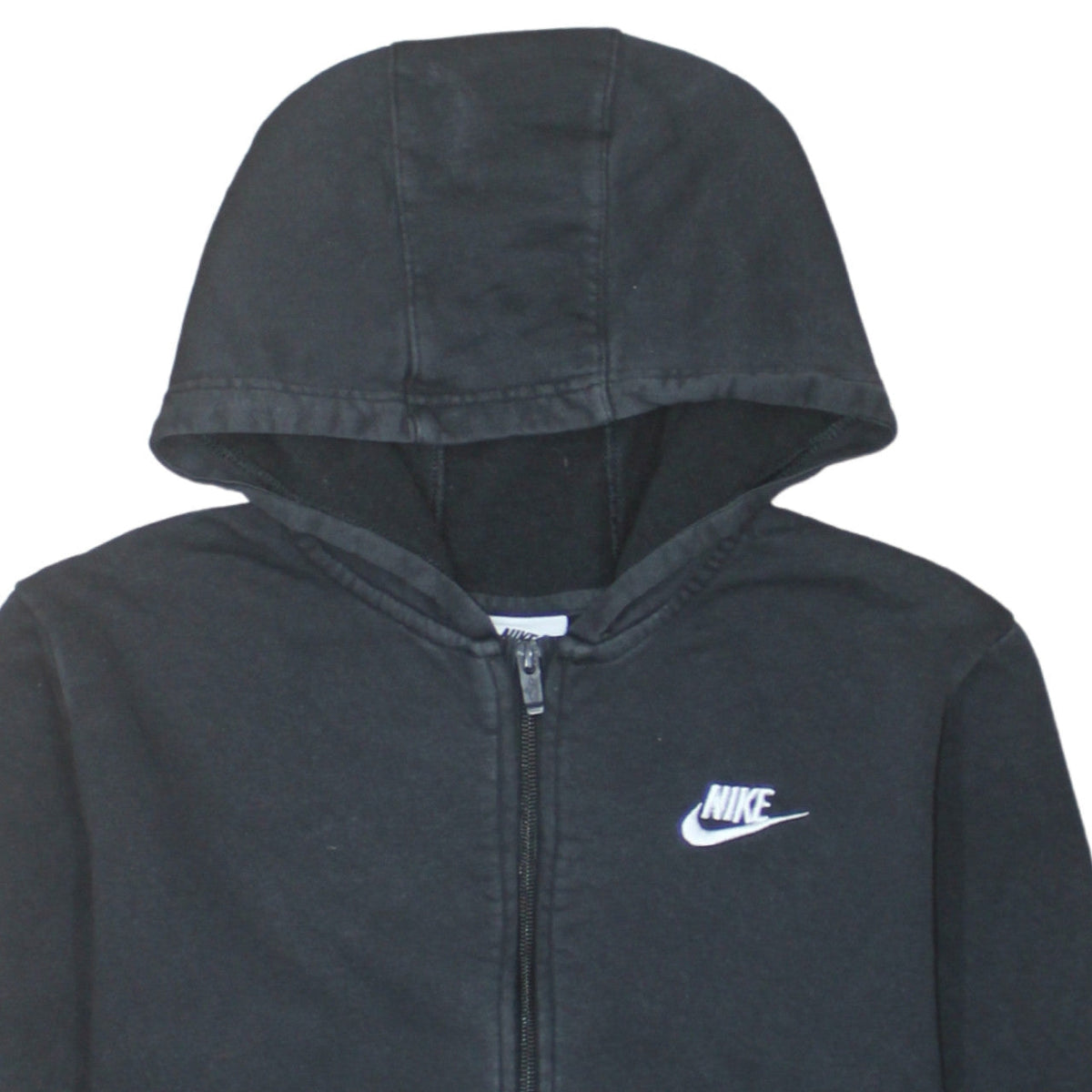 Additional view of Nike boys’ black full zip fleece hoodie xl 158-170cm sports casual