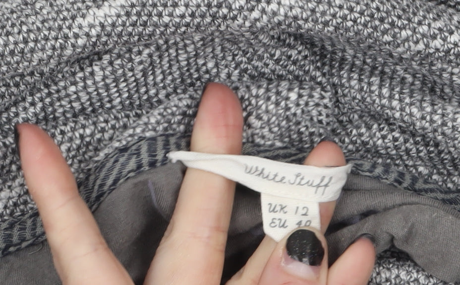 Womens UK Size 12 White Stuff Grey Basic Blouse
