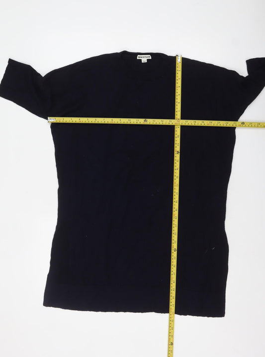 Womens UK Size M Whistles Black Pullover Jumper