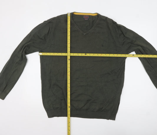 Mens UK Size L Esprit Green Pullover Jumper