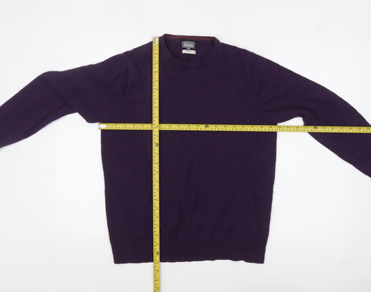 Womens UK Size M Linea Purple Pullover Jumper