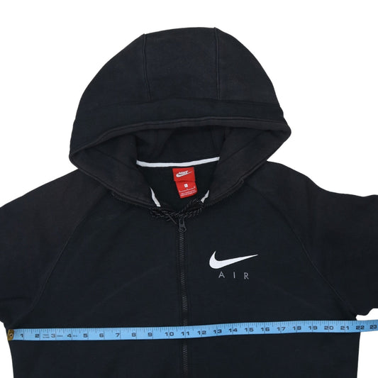 Mens UK Size L Nike Black Full Zip Hoodie