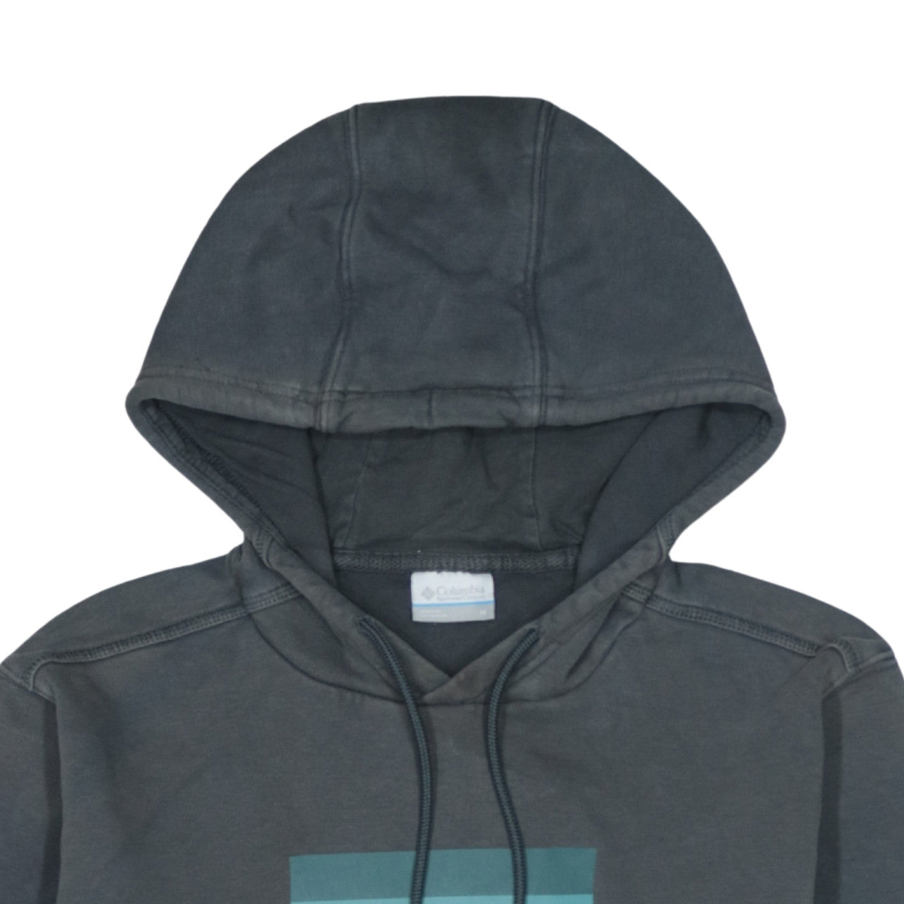 Mens UK Size M Columbia Grey Pullover Hoodie