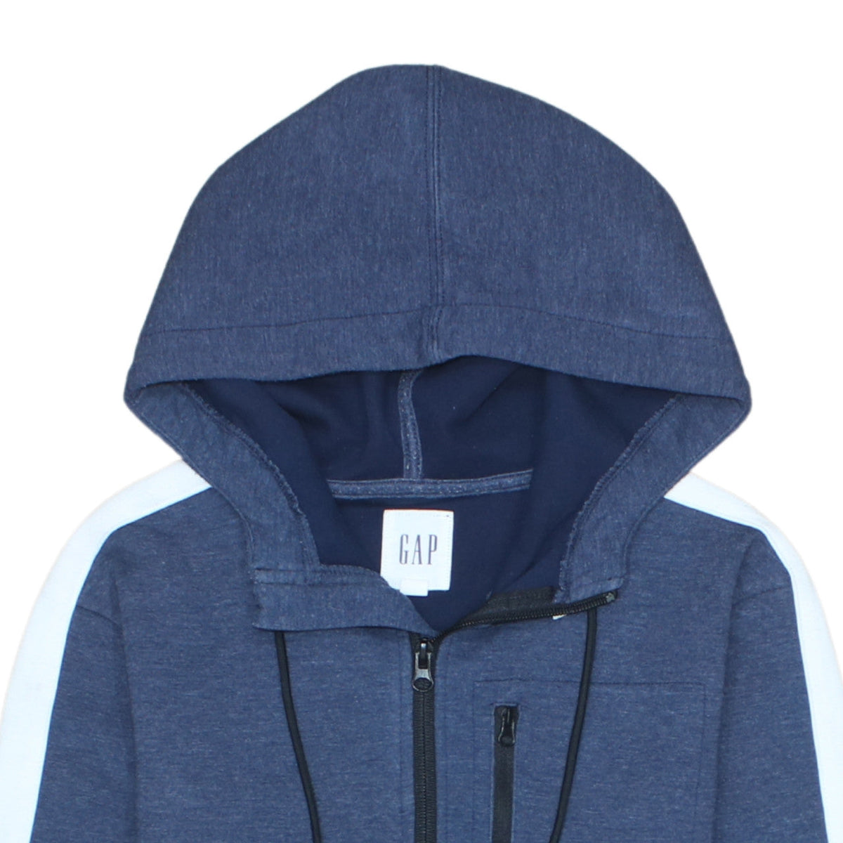 Gap Men's Blue Full Zip Hoodie Small Regular Fit