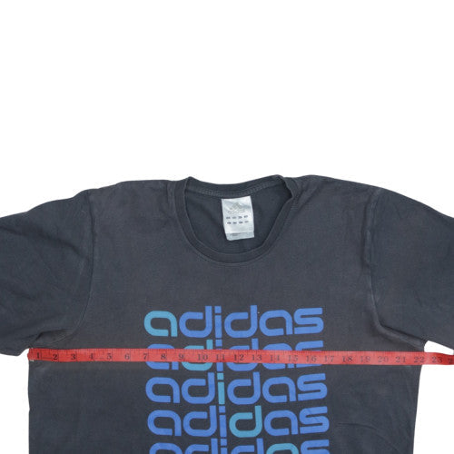 Mens UK Size M adidas Black T-Shirt