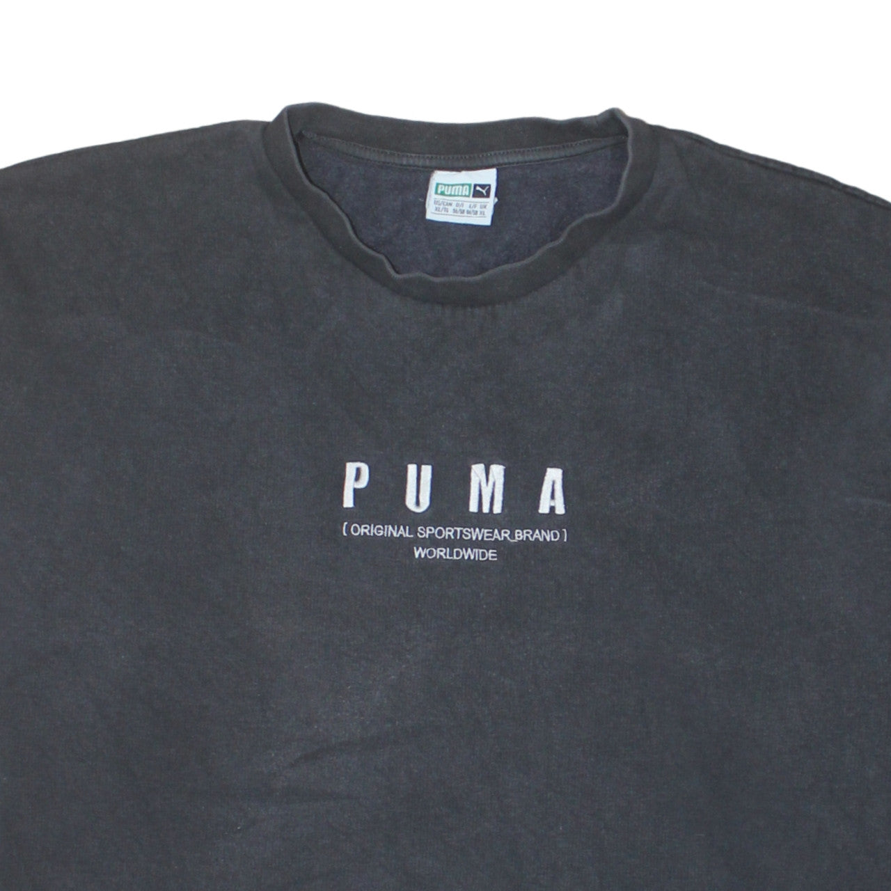 Mens UK Size XL PUMA Black Pullover Sweatshirt