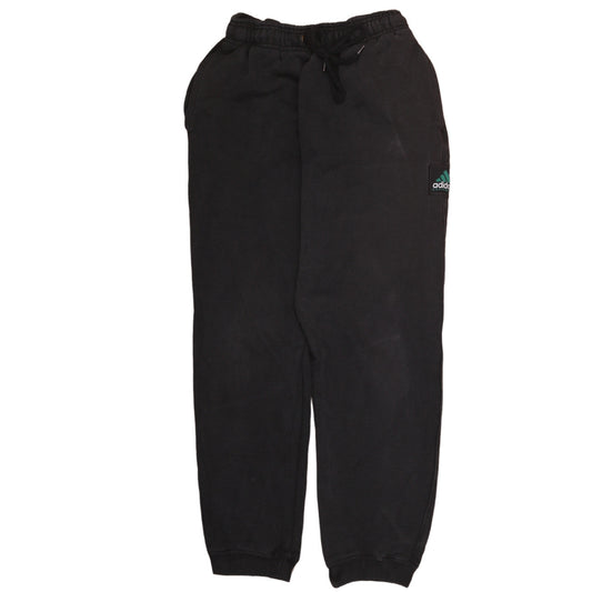 Mens UK Size S adidas Regular Fit Sweatpants Black Trousers