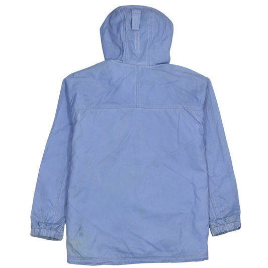 Womens UK Size L L.L. Bean Blue Rain Coat