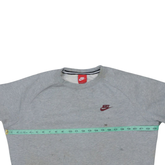 Mens UK Size M Nike Grey Pullover Sweatshirt